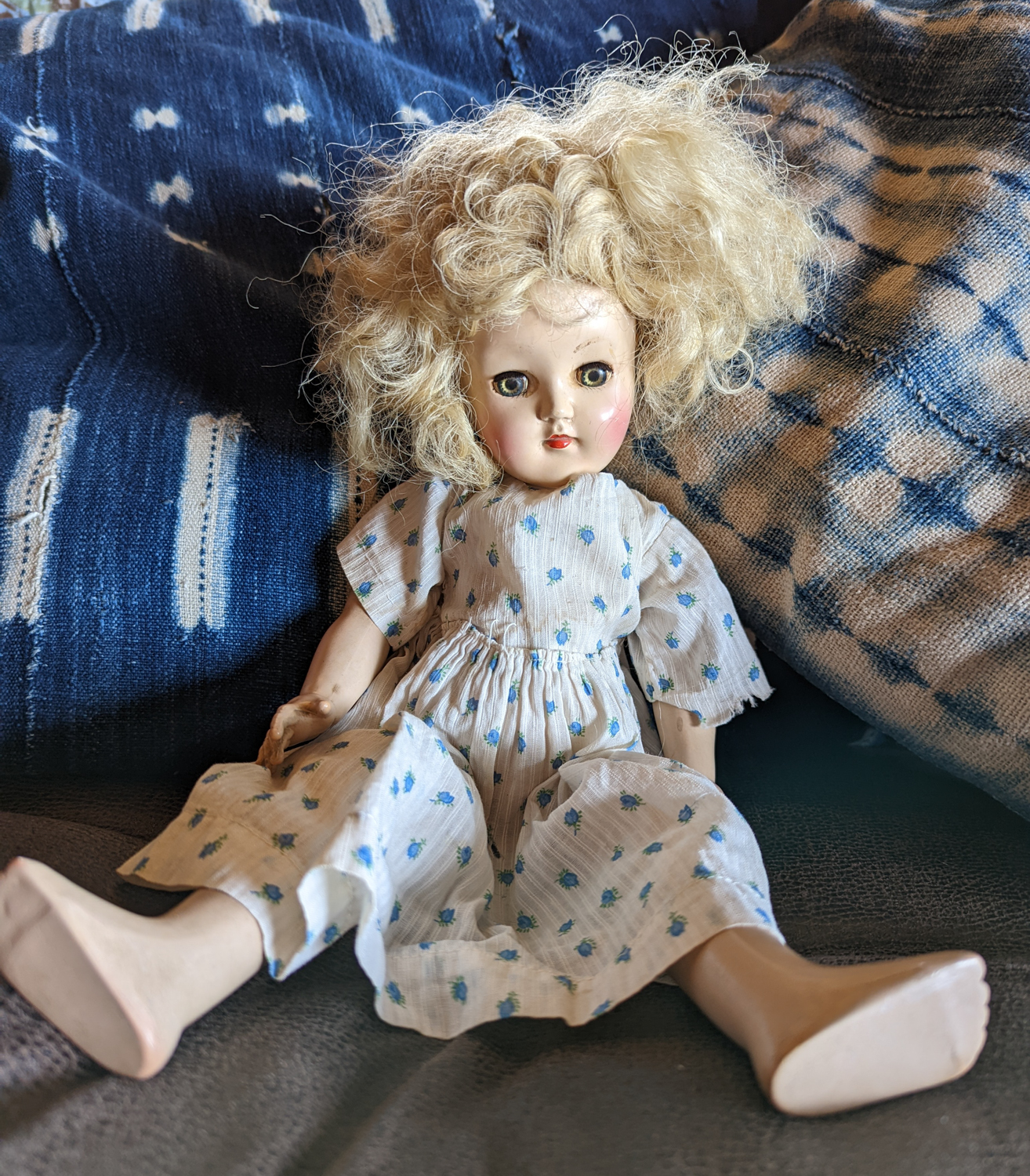 Ideal doll P-90, as purchased in 2022